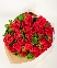 Hoa Mix - Bó hồng đỏ tươi