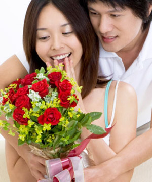 tặng hoa cho ph&aacute;i đẹp