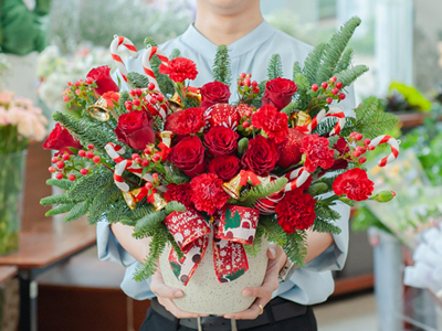 Cách chọn hoa tươi phù hợp cho mùa giáng sinh
