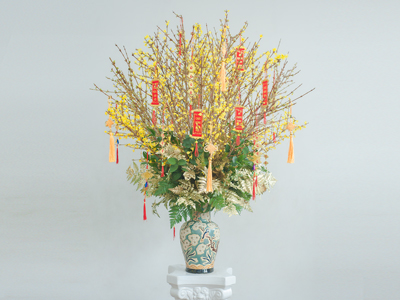 Hoa mai mỹ - xu hướng hoa nhập khẩu chơi Tết mới lạ