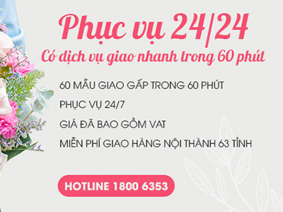 Chăm sóc khách hàng ưu việt: Shop Hoa Yêu Thương giao hàng trong 60 phút làm điều đó như thế nào?