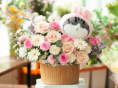 Mẫu hoa gấu bông: xu hướng tặng quà mới của giới trẻ