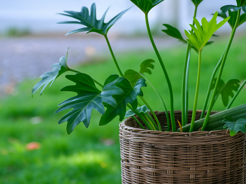 Chuyện của cây xanh: Philodendron Xanadu - Trầu bà chân vịt