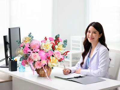 Tông màu nào phù hợp với ngành y? Hướng dẫn tặng hoa chúc mừng ngày 27/2 ý nghĩa nhất