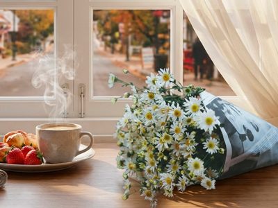 Mùa thu và hoa cúc:  sự kết hợp hoàn hảo của thiên nhiên và tâm hồn